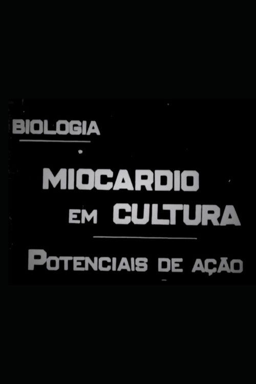 Cartell de Miocárdio em Cultura: Potenciais de Ação