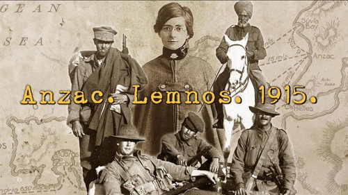 Anzac. Lemnos. 1915.