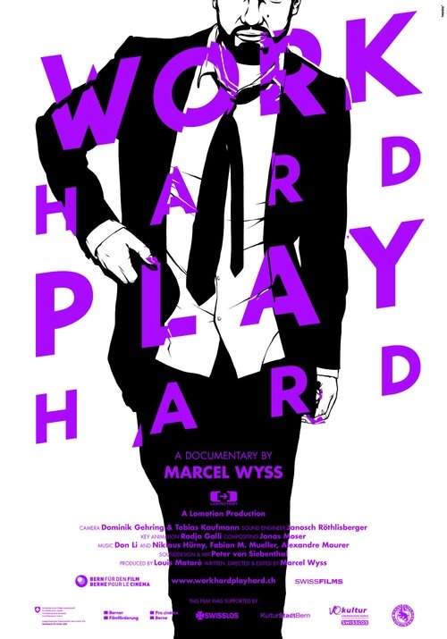 Poster Work Hard Play Hard 2012