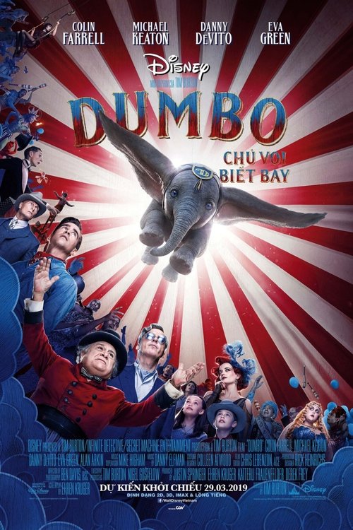 Poster Dumbo: Chú Voi Biết Bay