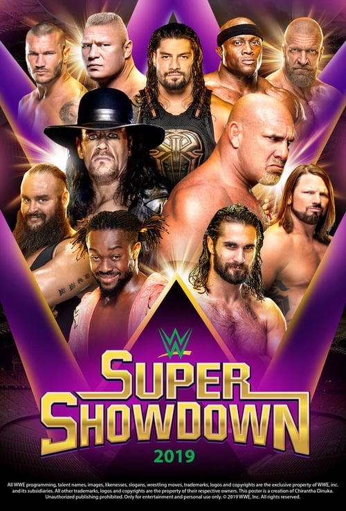 WWE Super ShowDown 2019 Movie Poster Image