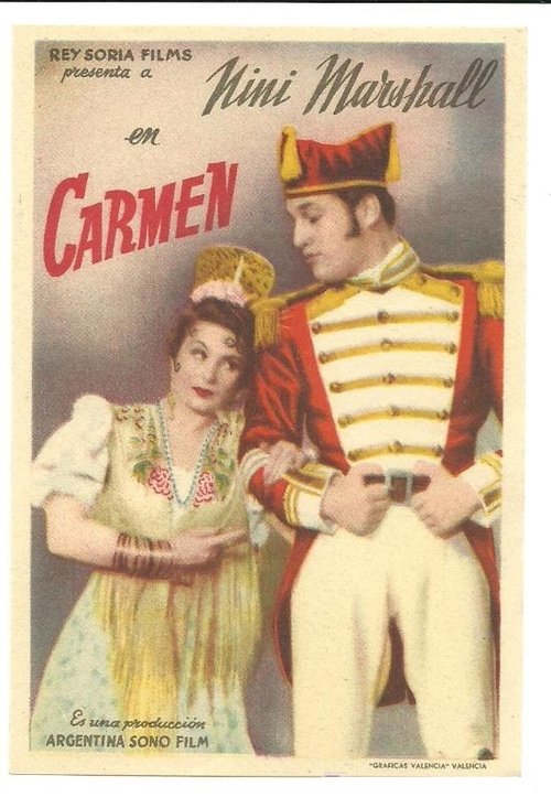 Carmen movie poster player