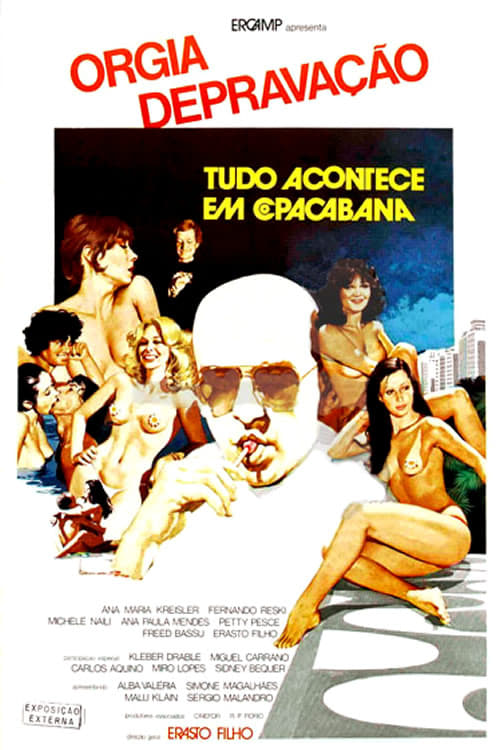 Poster Tudo Acontece em Copacabana 1980