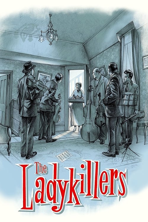 Grootschalige poster van The Ladykillers