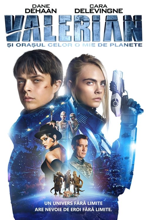 Poster pentru Valerian și orașul celor o mie de planete