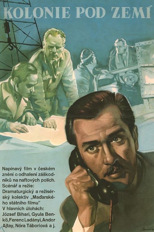 Gyarmat a föld alatt (1951) poster