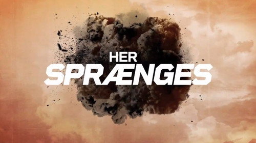 Her sprænges Backdrop Blur