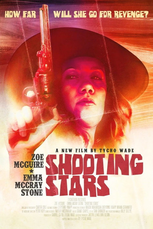 Póster oficial de Shooting Stars (2021) - Western