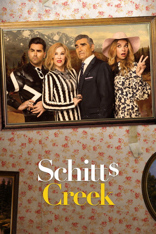 Póster de la temporada 4 de la serie Schitt's Creek