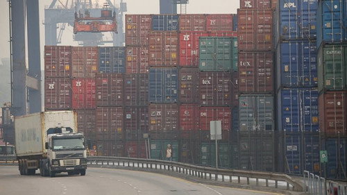 Open Road After Harvest