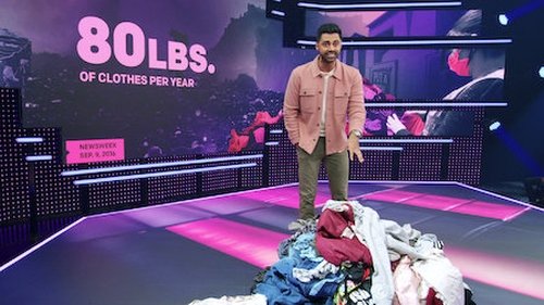 Escena del episodio 3 de la temporada 5 de la serie Patriot Act with Hasan Minhaj
