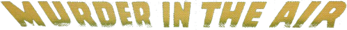 Murder in the Air's logo image