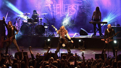 Moonsorrow: Hellfest Backdrop Blur