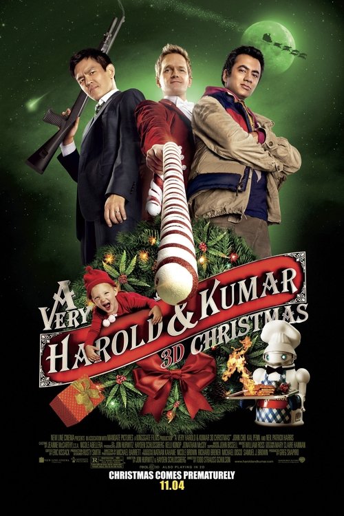 Забійне Різдво Гарольда і Кумара / A Very Harold & Kumar Christmas (2011) TMDB poster