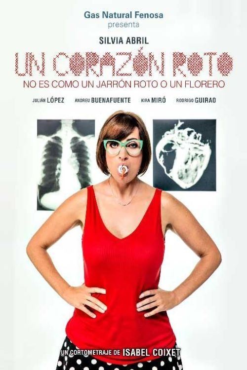 Poster Un corazón roto no es como un jarrón roto o un florero 2016