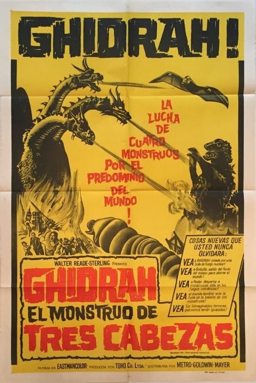 Ghidora, el dragon de tres cabezas 1964