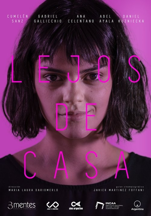 Lejos de casa movie poster player