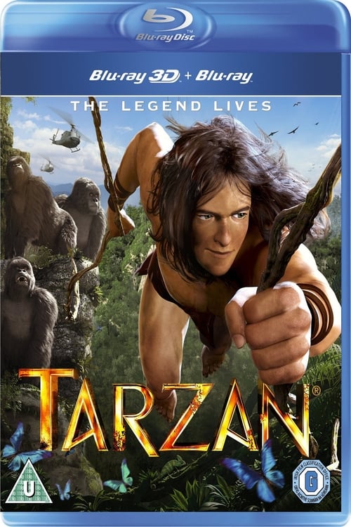 Grootschalige poster van Tarzan