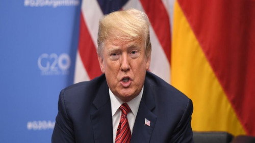 Le monde selon Trump Backdrop Blur