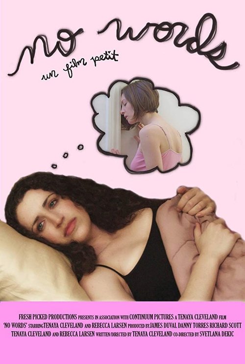No Words movie poster player