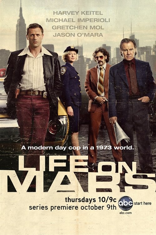 Ver temporada 1 de Life on Mars Póster de la temporada 1 de la serie Life on Mars