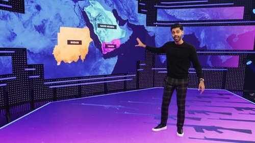 Escena del episodio 5 de la temporada 3 de la serie Patriot Act with Hasan Minhaj
