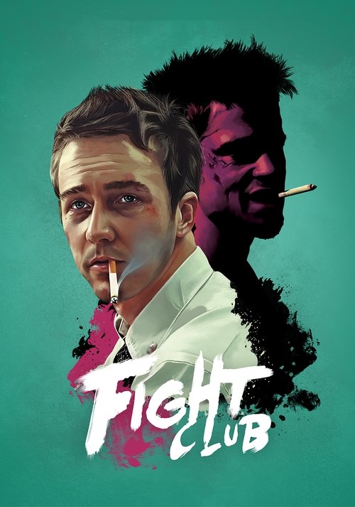 Fight Club movie poster player