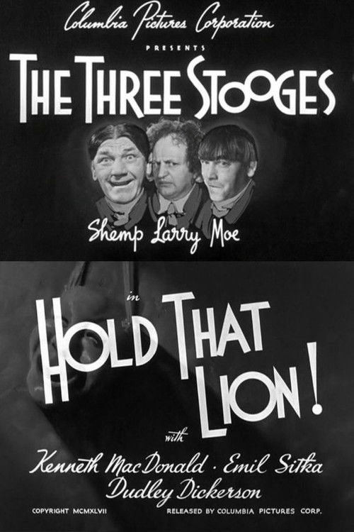 Hold That Lion! poster