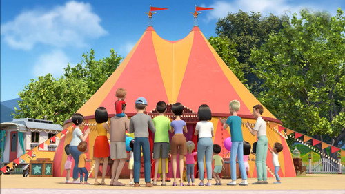 Masha et Michka : Le parc des Merveilles Backdrop Blur