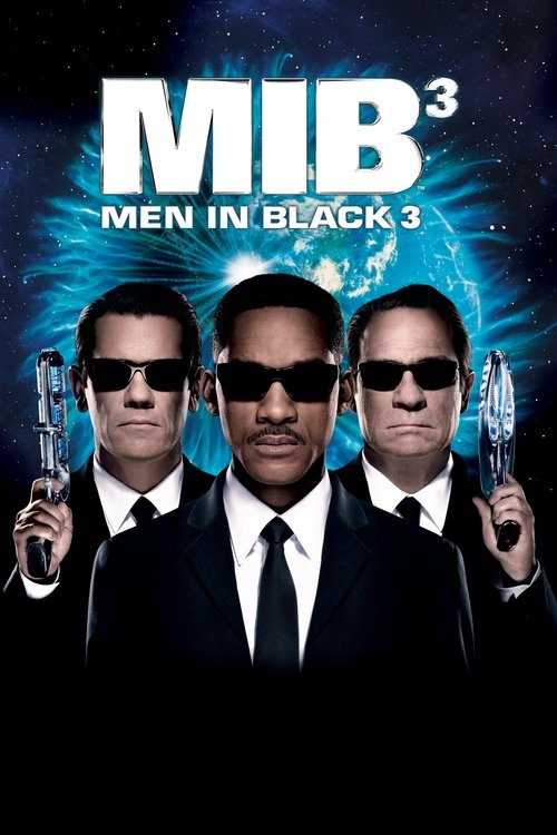 Grootschalige poster van Men in Black 3