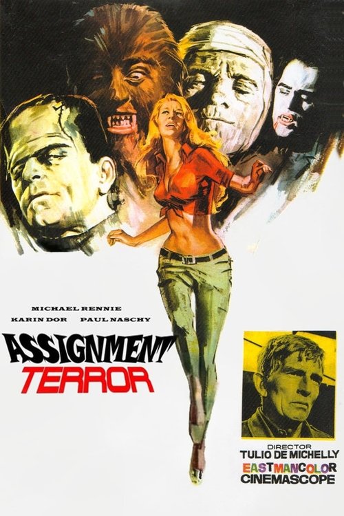 Los Monstruos del terror movie poster player