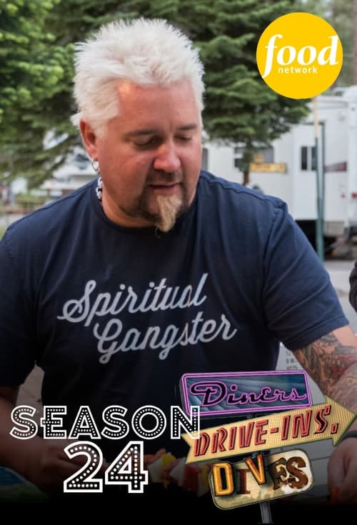 Where to stream Diners, Drive-ins and Dives Season 24