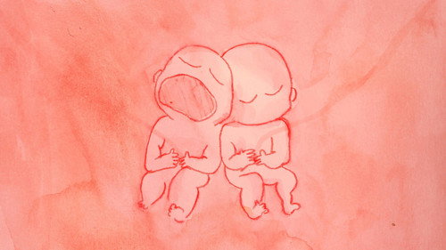 Not Enough Womb for the Two of Us Backdrop Blur