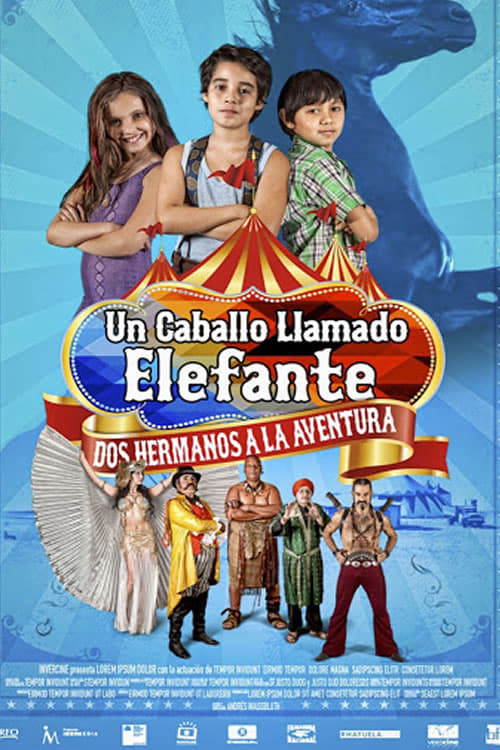 Un caballo llamado elefante poster