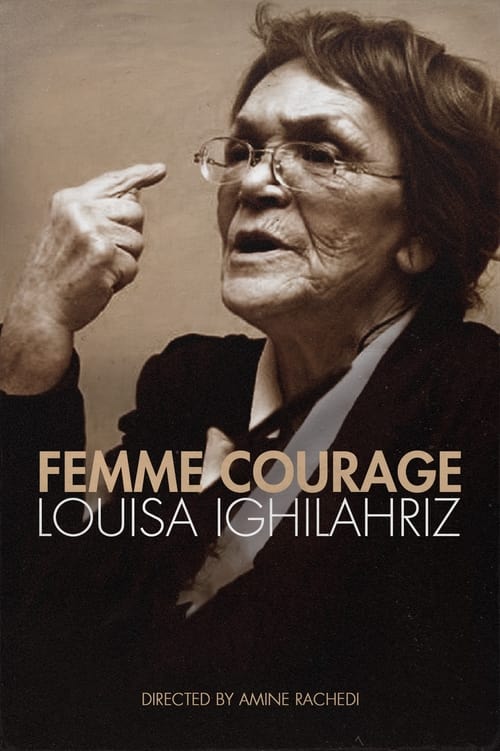 Poster Femme courage - Louisa Ighilahriz 2003