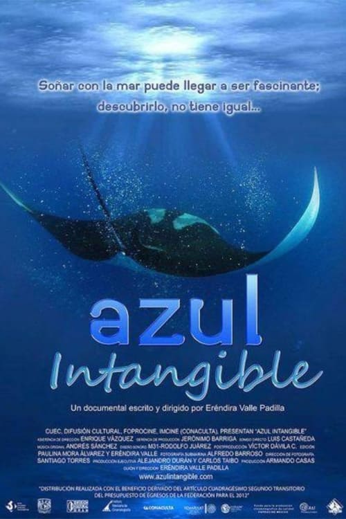 Poster Azul Intangible 2012