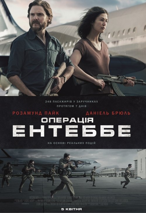 Операція Ентеббе / 7 Days in Entebbe (2018) TMDB poster