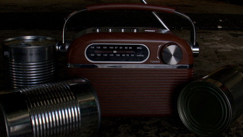 Sounds of the Past Backdrop Blur