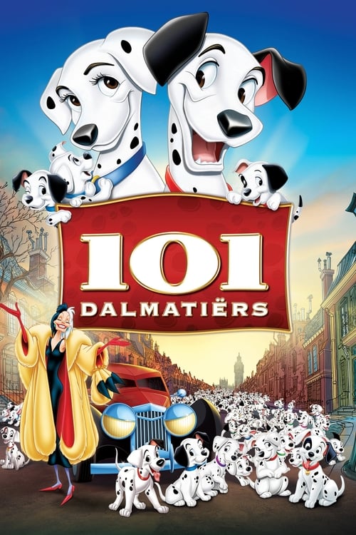 One Hundred and One Dalmatians (1961) poster