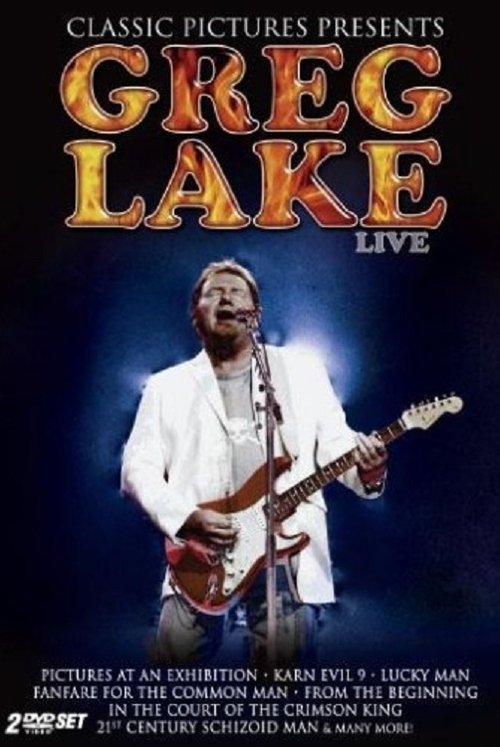 Greg Lake: Live movie poster player