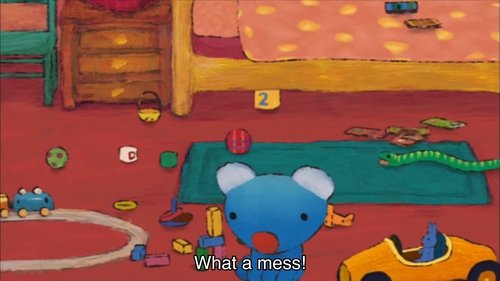 Penelope Tidies Her Room