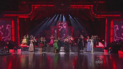 Escena del episodio 5 de la temporada 9 de la serie Dancing with the Stars