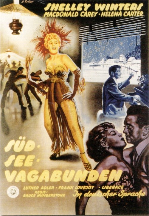 Südsee-Vagabunden movie poster player