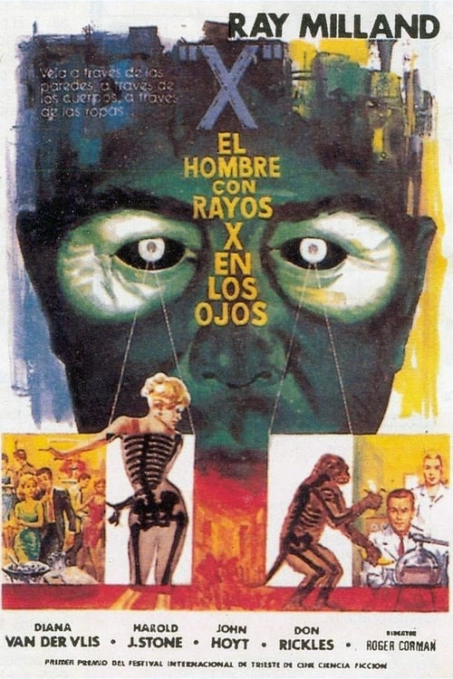 El hombre con rayos X en los ojos 1963