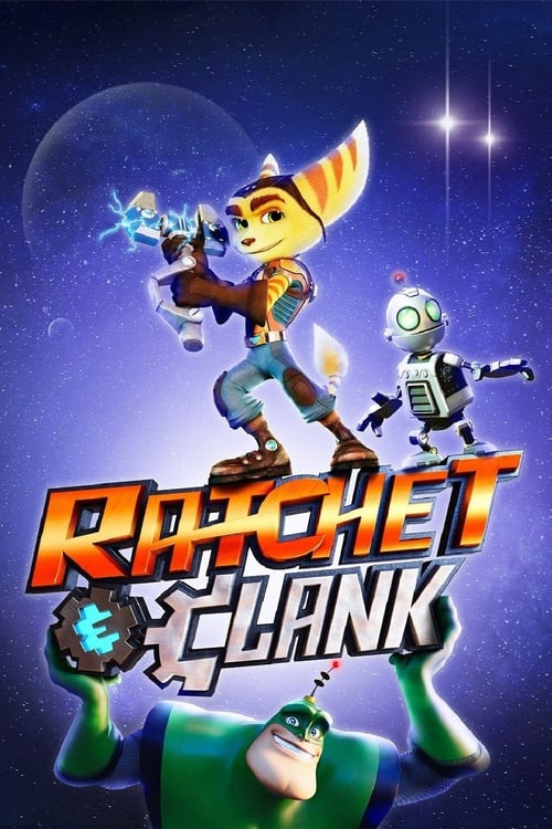 Grootschalige poster van Ratchet & Clank