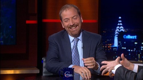 Escena del episodio 17 de la temporada 11 de la serie The Colbert Report