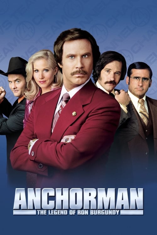 Anchorman: The Legend of Ron Burgundy Movie Poster Image