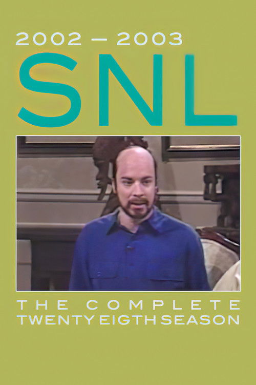 Póster de la temporada 28 de la serie Saturday Night Live