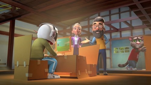 Escena del episodio 14 de la temporada 5 de la serie Talking Tom and Friends