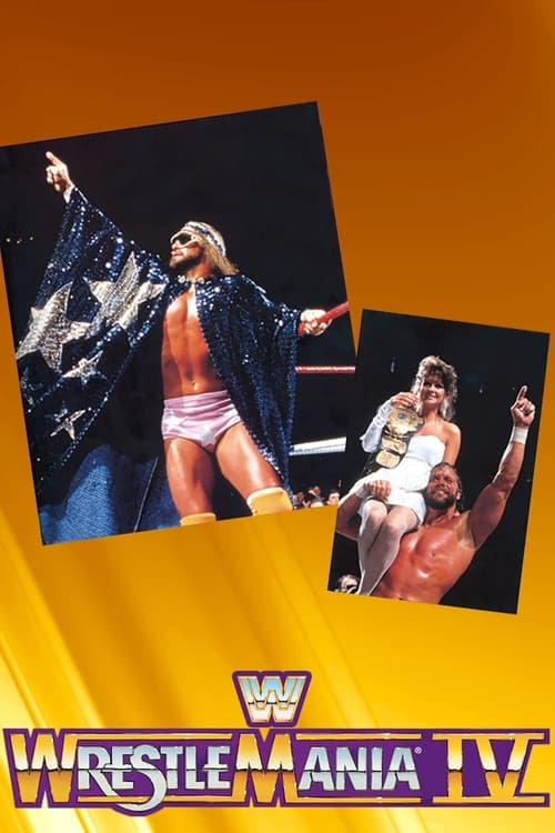 WWE WrestleMania IV (1988) poster